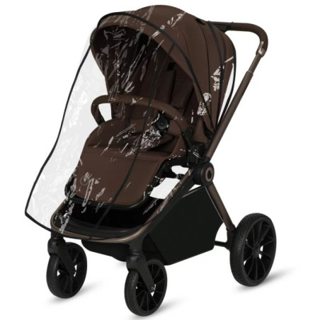 BN-LO-MIKA_PLUS_2IN1_MOCHA_MOUSSE,Carucior 2 in 1, Lionelo, Mika Plus, Cadru din aluminiu, Cu landou intarit si salteluta moale,