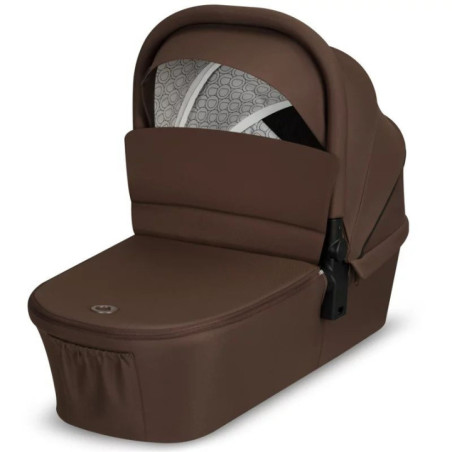 BN-LO-MIKA_PLUS_2IN1_MOCHA_MOUSSE,Carucior 2 in 1, Lionelo, Mika Plus, Cadru din aluminiu, Cu landou intarit si salteluta moale,