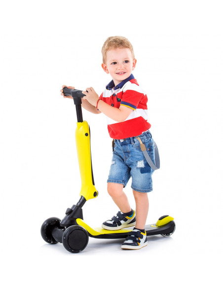 Trotineta Chipolino X-Press 2 in 1 yellow,DSXP02101YE