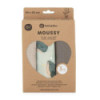 BN-415368,Set 3 scutece, Petite&Mars, Moussy, Din muselina de bambus, Hipoalergenice, 68 x 68 cm, Certificate Oeko Tex Standard