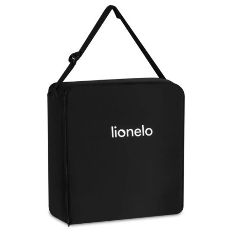 BN-LO-ORIN_I-SIZE_BLACK_CARBON,Scaun auto pliabil, Lionelo, Orin, i-Size, 100-150 cm, Tetiera reglabila in 14 pozitii, Spatar in