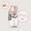 BN-LOC-FIDI_FREE_SLIM,Pompa de san, Lionelo, Fidi Free Slim, Portabila, Cu accesorii, Hands-free, Trifazata, Panou control, Auto