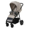 BN-LO-EMERALD_BEIGE_SAND,Carucior sport, Lionelo, Emerald, Pliere cu o mana, Copertina XXL UPF50+, Spatar reglabil, Suspensie co