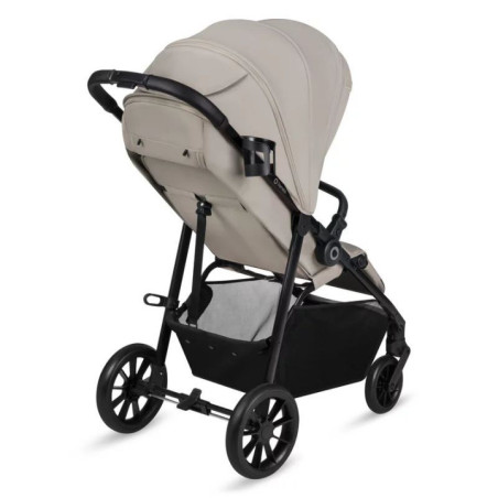 BN-LO-EMERALD_BEIGE_SAND,Carucior sport, Lionelo, Emerald, Pliere cu o mana, Copertina XXL UPF50+, Spatar reglabil, Suspensie co