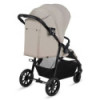 BN-LO-EMERALD_BEIGE_SAND,Carucior sport, Lionelo, Emerald, Pliere cu o mana, Copertina XXL UPF50+, Spatar reglabil, Suspensie co