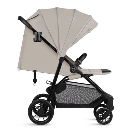 BN-LO-EMERALD_BEIGE_SAND,Carucior sport, Lionelo, Emerald, Pliere cu o mana, Copertina XXL UPF50+, Spatar reglabil, Suspensie co