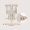 BN-LO-JODIE_BEIGE_CREAM,Patut co-sleeper, Lionelo, Jodie, Multifunctional, Reglabil in 6 pozitii pe inaltime, Saltea cu densitat