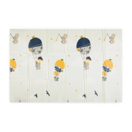BN-434074,Covoras educativ, Petite&Mars, Campy L, Din spuma XPE non-toxica, Cu doua fete, Suprafata antiderapanta, 130x200 cm, P