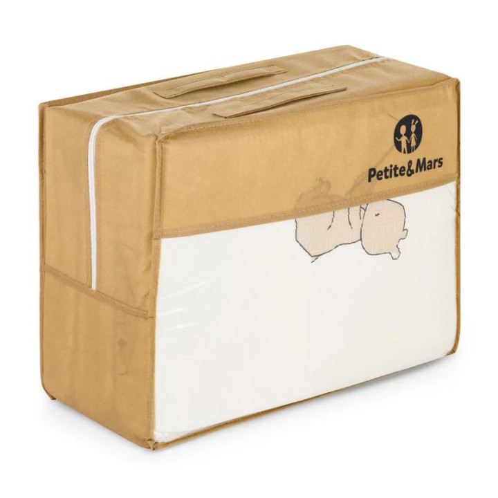 BN-434074,Covoras educativ, Petite&Mars, Campy L, Din spuma XPE non-toxica, Cu doua fete, Suprafata antiderapanta, 130x200 cm, P