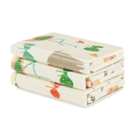 BN-434076,Covoras educativ, Petite&Mars, Campy L, Din spuma XPE non-toxica, Cu doua fete, Suprafata antiderapanta, 130x200 cm, P