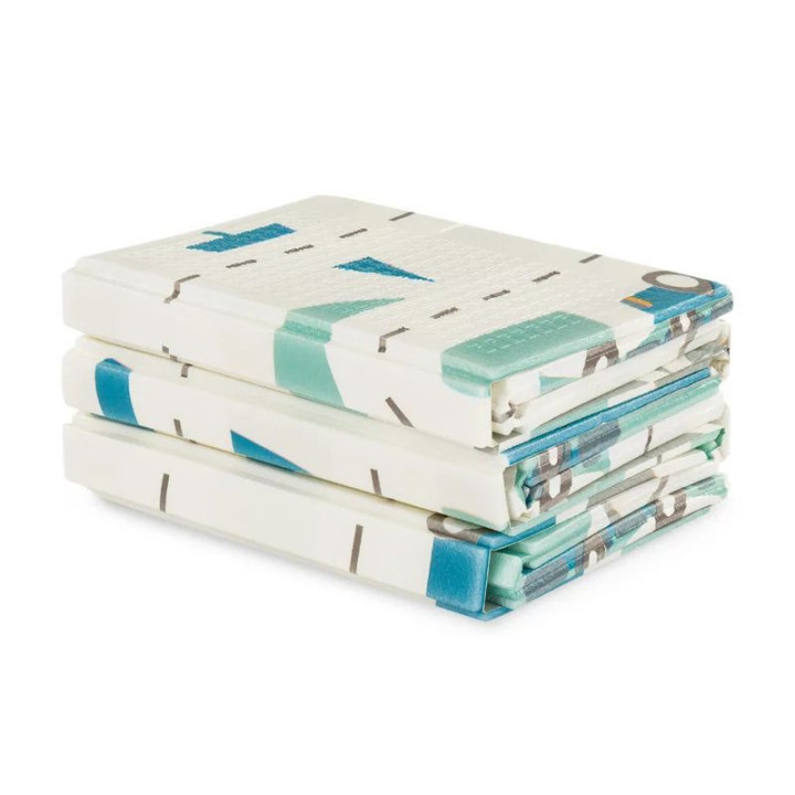 BN-434073,Covoras educativ, Petite&Mars, Campy L, Din spuma XPE non-toxica, Cu doua fete, Suprafata antiderapanta, 130x200 cm, P