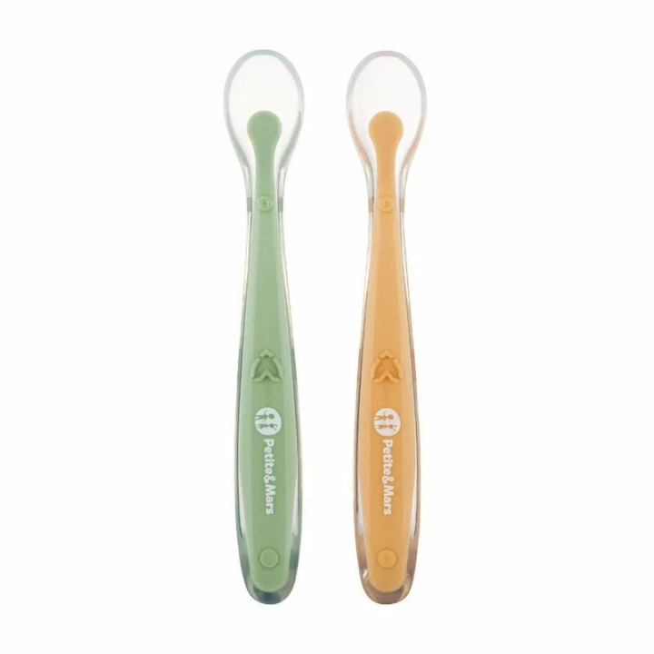 BN-728125,Set 2 lingurite, Petite&Mars, Take&Match, Includ cutie pentru depozitare, Adecvate pentru masina de spalat vase, Fara 