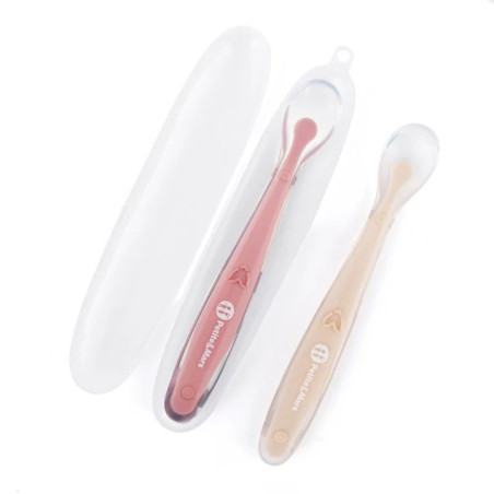 BN-728126,Set 2 lingurite, Petite&Mars, Take&Match, Includ cutie pentru depozitare, Adecvate pentru masina de spalat vase, Fara 