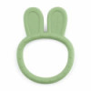 BN-723766,Jucarie dentitie, Petite&Mars, Iepuras, Moale, Efect calmant al gingiilor, Silicon, Fara BPA, 0 luni+, Verde