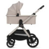 BN-LO-LAYLA_2IN1_BEIGE_SAND,Carucior 2 in 1, Lionelo, Layla, Pana la 22 kg, Cadru aluminiu, Cu landou intarit si salteluta din s