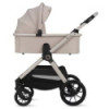BN-LO-LAYLA_2IN1_BEIGE_SAND,Carucior 2 in 1, Lionelo, Layla, Pana la 22 kg, Cadru aluminiu, Cu landou intarit si salteluta din s