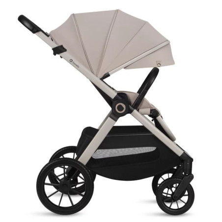 BN-LO-LAYLA_2IN1_BEIGE_SAND,Carucior 2 in 1, Lionelo, Layla, Pana la 22 kg, Cadru aluminiu, Cu landou intarit si salteluta din s