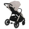 BN-LO-LAYLA_2IN1_BEIGE_SAND,Carucior 2 in 1, Lionelo, Layla, Pana la 22 kg, Cadru aluminiu, Cu landou intarit si salteluta din s