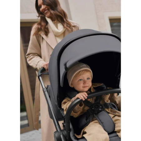 BN-LO-LAYLA_2IN1_BEIGE_SAND,Carucior 2 in 1, Lionelo, Layla, Pana la 22 kg, Cadru aluminiu, Cu landou intarit si salteluta din s
