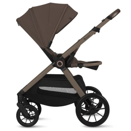 BN-LO-LAYLA_2IN1_BEIGE_TAUPE,Carucior 2 in 1, Lionelo, Layla, Pana la 22 kg, Cadru aluminiu, Cu landou intarit si salteluta din 