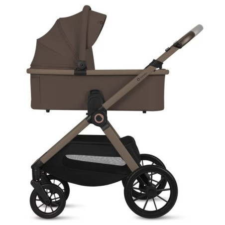BN-LO-LAYLA_2IN1_BEIGE_TAUPE,Carucior 2 in 1, Lionelo, Layla, Pana la 22 kg, Cadru aluminiu, Cu landou intarit si salteluta din 