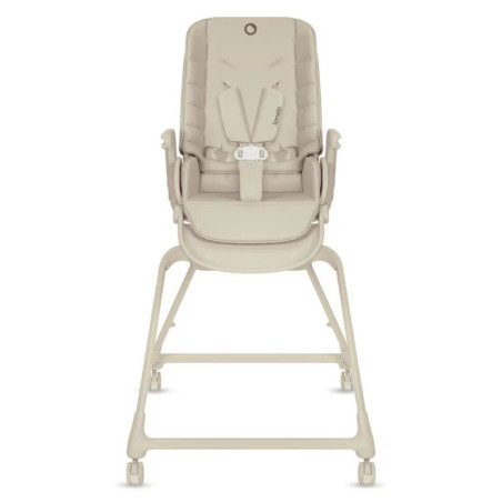 BN-LO-MADDIE_SET_BEIGE,Set multifunctional cu patut, sezlong si scaun de masa, Lionelo, Maddie, Functie 360, Pliere rapida, Roti