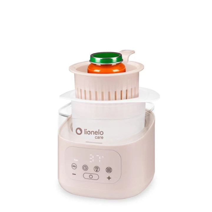 BN-LOC-THERMUP_4.0_BEIGE_LATTE,Incalzitor biberoane si sterilizator, Lionelo, ThermUp 4.0, Recipient detasabil, 400 W, 6 moduri 