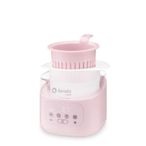 BN-LOC-THERMUP_4.0_PINK_MIST,Incalzitor biberoane si sterilizator, Lionelo, ThermUp 4.0, Recipient detasabil, 400 W, 6 moduri de 2