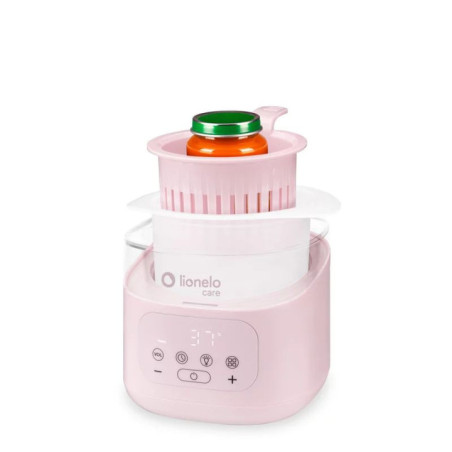BN-LOC-THERMUP_4.0_PINK_MIST,Incalzitor biberoane si sterilizator, Lionelo, ThermUp 4.0, Recipient detasabil, 400 W, 6 moduri de