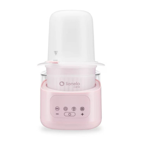 BN-LOC-THERMUP_4.0_PINK_MIST,Incalzitor biberoane si sterilizator, Lionelo, ThermUp 4.0, Recipient detasabil, 400 W, 6 moduri de