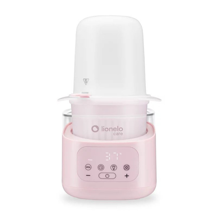 BN-LOC-THERMUP_4.0_PINK_MIST,Incalzitor biberoane si sterilizator, Lionelo, ThermUp 4.0, Recipient detasabil, 400 W, 6 moduri de