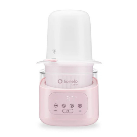BN-LOC-THERMUP_4.0_PINK_MIST,Incalzitor biberoane si sterilizator, Lionelo, ThermUp 4.0, Recipient detasabil, 400 W, 6 moduri de