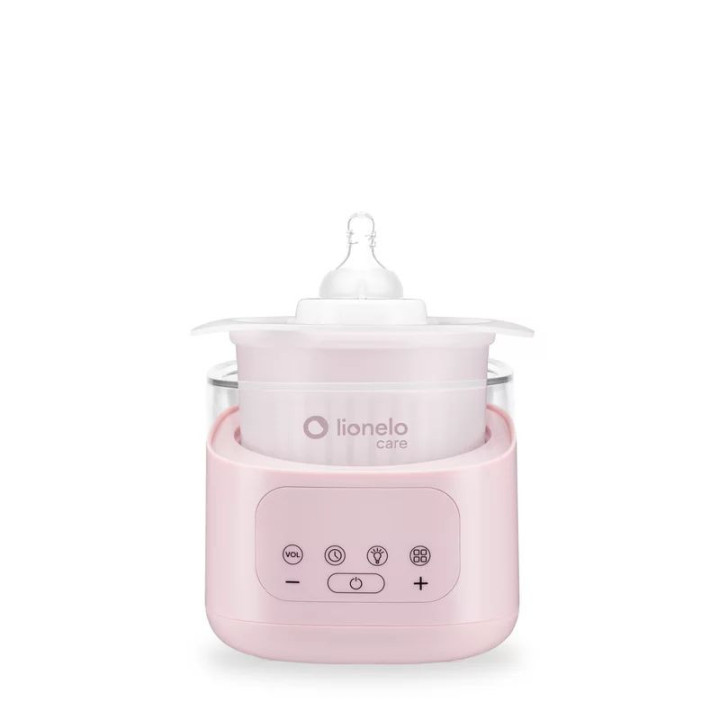 BN-LOC-THERMUP_4.0_PINK_MIST,Incalzitor biberoane si sterilizator, Lionelo, ThermUp 4.0, Recipient detasabil, 400 W, 6 moduri de