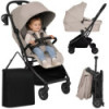 BN-LO-SIA_FLEX_BEIGE_SAND,Carucior 2 in 1, Lionelo, Sia Flex, 7.6 kg, Include landou pliabil pe cadru, Ultracompact, Pliere rapi