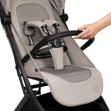 BN-LO-SIA_FLEX_BEIGE_SAND,Carucior 2 in 1, Lionelo, Sia Flex, 7.6 kg, Include landou pliabil pe cadru, Ultracompact, Pliere rapi