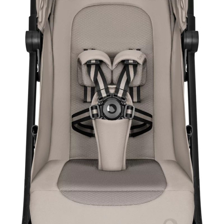 BN-LO-SIA_FLEX_BEIGE_SAND,Carucior 2 in 1, Lionelo, Sia Flex, 7.6 kg, Include landou pliabil pe cadru, Ultracompact, Pliere rapi