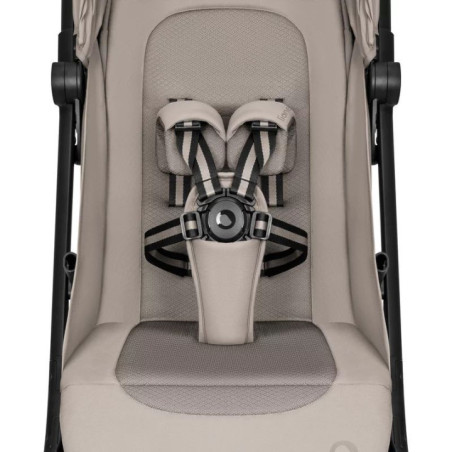 BN-LO-SIA_FLEX_BEIGE_SAND,Carucior 2 in 1, Lionelo, Sia Flex, 7.6 kg, Include landou pliabil pe cadru, Ultracompact, Pliere rapi