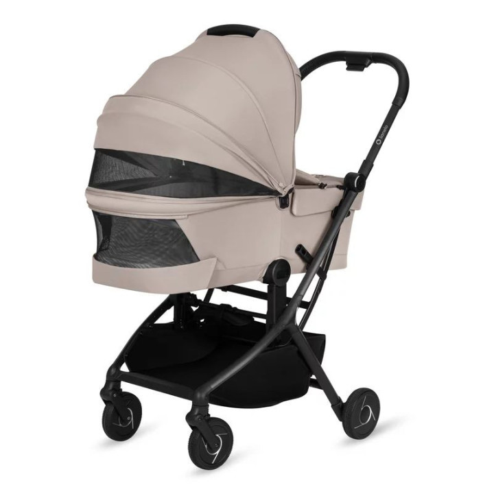 BN-LO-SIA_FLEX_BEIGE_SAND,Carucior 2 in 1, Lionelo, Sia Flex, 7.6 kg, Include landou pliabil pe cadru, Ultracompact, Pliere rapi