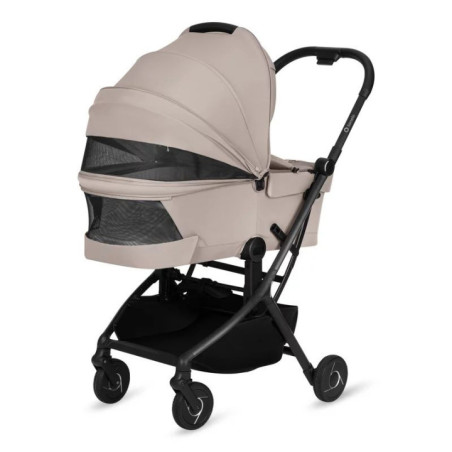 BN-LO-SIA_FLEX_BEIGE_SAND,Carucior 2 in 1, Lionelo, Sia Flex, 7.6 kg, Include landou pliabil pe cadru, Ultracompact, Pliere rapi