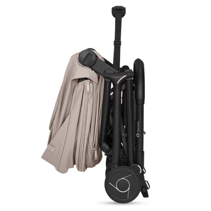 BN-LO-SIA_FLEX_BEIGE_SAND,Carucior 2 in 1, Lionelo, Sia Flex, 7.6 kg, Include landou pliabil pe cadru, Ultracompact, Pliere rapi