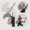 BN-LO-SIA_FLEX_BEIGE_SAND,Carucior 2 in 1, Lionelo, Sia Flex, 7.6 kg, Include landou pliabil pe cadru, Ultracompact, Pliere rapi