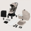 BN-LO-SIA_FLEX_BEIGE_SAND,Carucior 2 in 1, Lionelo, Sia Flex, 7.6 kg, Include landou pliabil pe cadru, Ultracompact, Pliere rapi