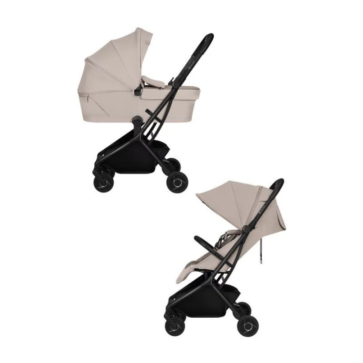 BN-LO-SIA_FLEX_BEIGE_SAND,Carucior 2 in 1, Lionelo, Sia Flex, 7.6 kg, Include landou pliabil pe cadru, Ultracompact, Pliere rapi