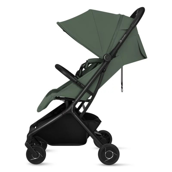 BN-LO-SIA_FLEX_GREEN_EMERALD,Carucior 2 in 1, Lionelo, Sia Flex, 7.6 kg, Include landou pliabil pe cadru, Ultracompact, Pliere r