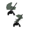 BN-LO-SIA_FLEX_GREEN_EMERALD,Carucior 2 in 1, Lionelo, Sia Flex, 7.6 kg, Include landou pliabil pe cadru, Ultracompact, Pliere r