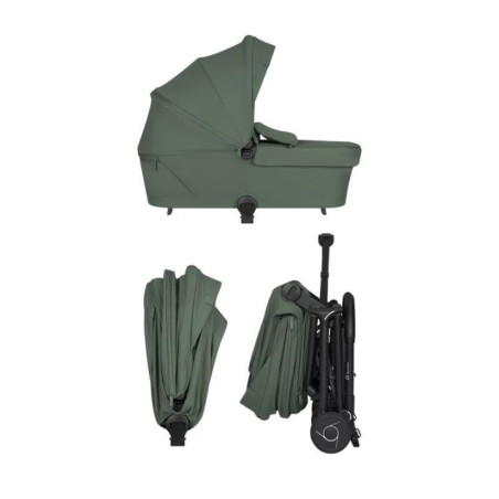 BN-LO-SIA_FLEX_GREEN_EMERALD,Carucior 2 in 1, Lionelo, Sia Flex, 7.6 kg, Include landou pliabil pe cadru, Ultracompact, Pliere r