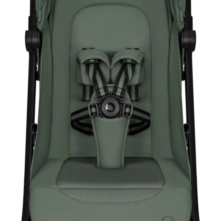 BN-LO-SIA_FLEX_GREEN_EMERALD,Carucior 2 in 1, Lionelo, Sia Flex, 7.6 kg, Include landou pliabil pe cadru, Ultracompact, Pliere r