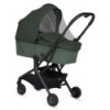 BN-LO-SIA_FLEX_GREEN_EMERALD,Carucior 2 in 1, Lionelo, Sia Flex, 7.6 kg, Include landou pliabil pe cadru, Ultracompact, Pliere r