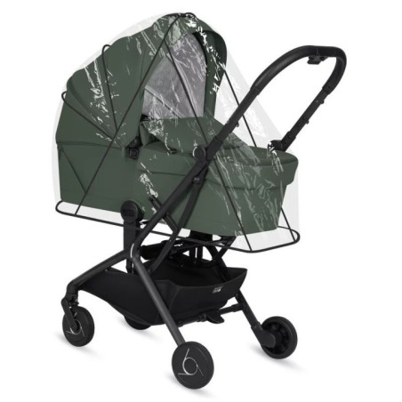 BN-LO-SIA_FLEX_GREEN_EMERALD,Carucior 2 in 1, Lionelo, Sia Flex, 7.6 kg, Include landou pliabil pe cadru, Ultracompact, Pliere r