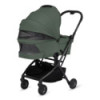 BN-LO-SIA_FLEX_GREEN_EMERALD,Carucior 2 in 1, Lionelo, Sia Flex, 7.6 kg, Include landou pliabil pe cadru, Ultracompact, Pliere r